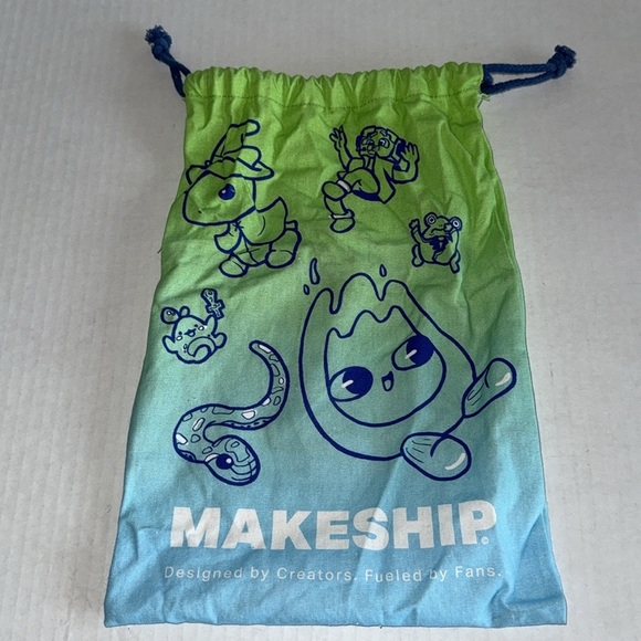 NWT Makeship Little Wizard Frog Plushie - Picture 9 of 9